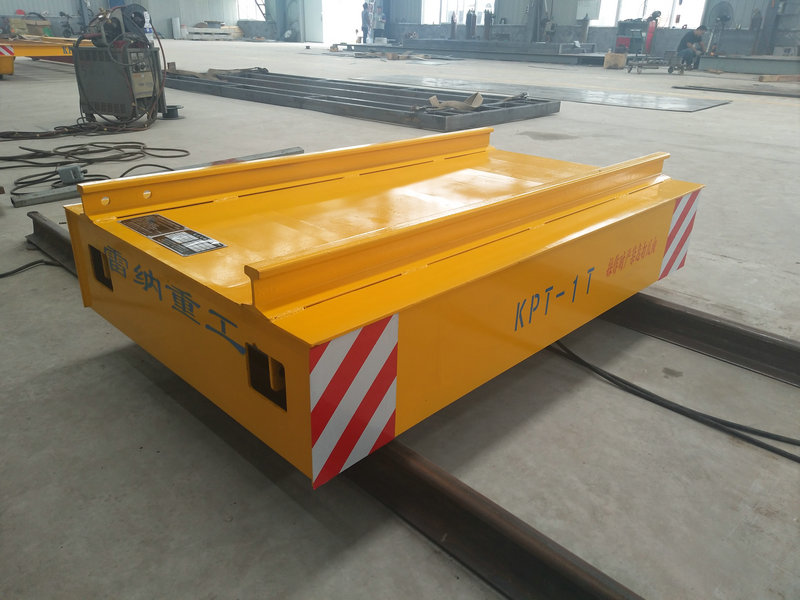 Cable Reel Powered Warehouse Flat Car a vasúton távirányítással