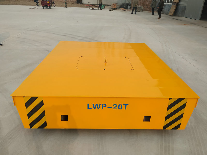 Elektromos nehéz teherautó 20 tonna Flat Bed Trolley