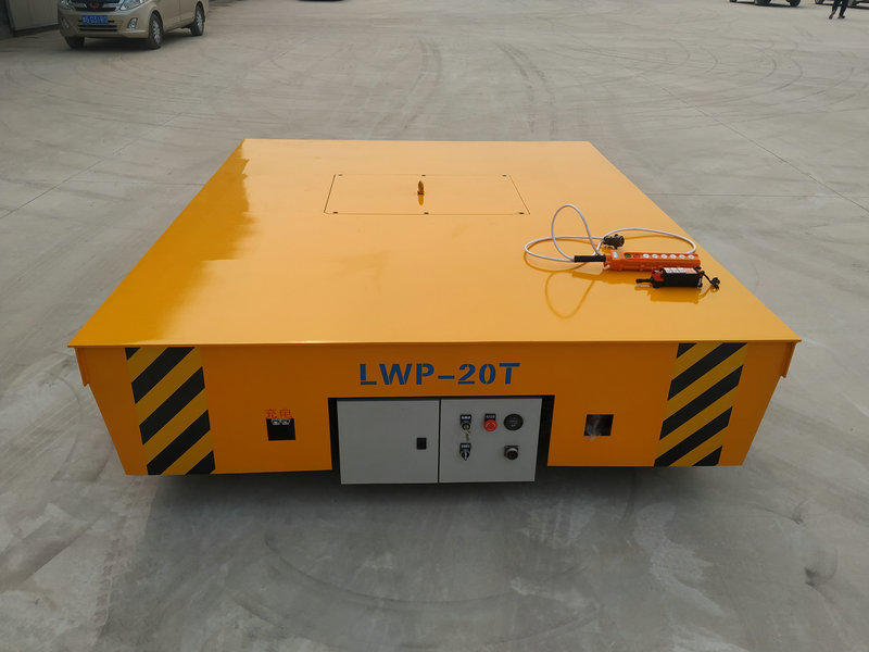 Elektromos nehéz teherautó 20 tonna Flat Bed Trolley