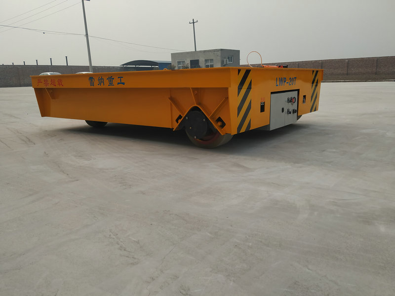 Elektromos nehéz teherautó 20 tonna Flat Bed Trolley