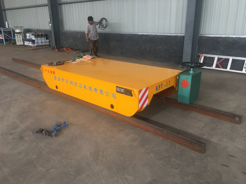 Cable Reel Powered Motorized Rail 5 tonna ipari átviteli kocsi