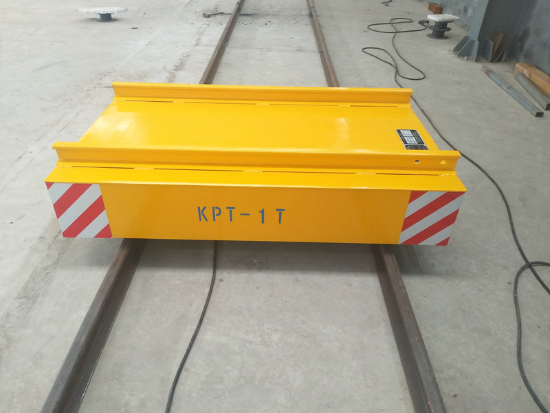 Cable Reel Powered Warehouse Flat Car a vasúton távirányítással