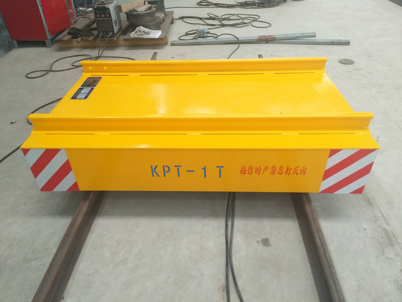 Cable Reel Powered Warehouse Flat Car a vasúton távirányítással